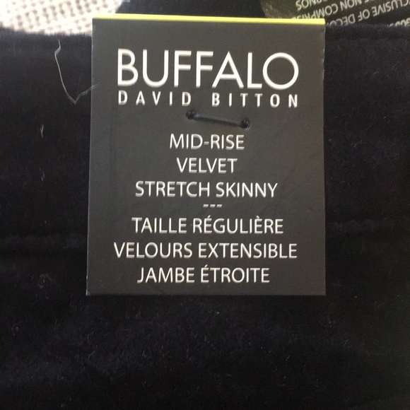 Buffalo velvet stretch skinny pant - Picture 5 of 5